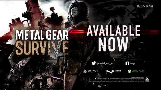 لانچ تریلر بازی Metal Gear Survive منتشر شد