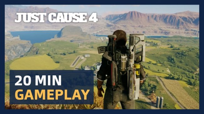 گیم پلی 20 دقیقه زیبایی از بازی Just Cause 4 منتشر شد